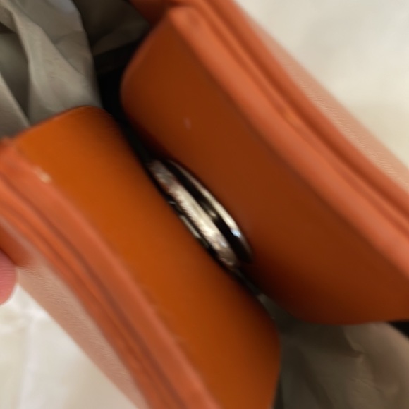 New Retro designer half moon tote bag | brown tan - Picture 9 of 16